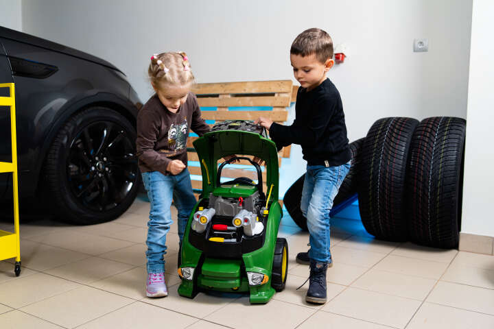 klein John Deere Traktormotor Tractor Engine